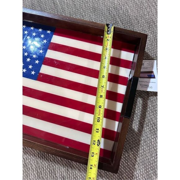 American Flag lazy Susan - Picture 3 of 8